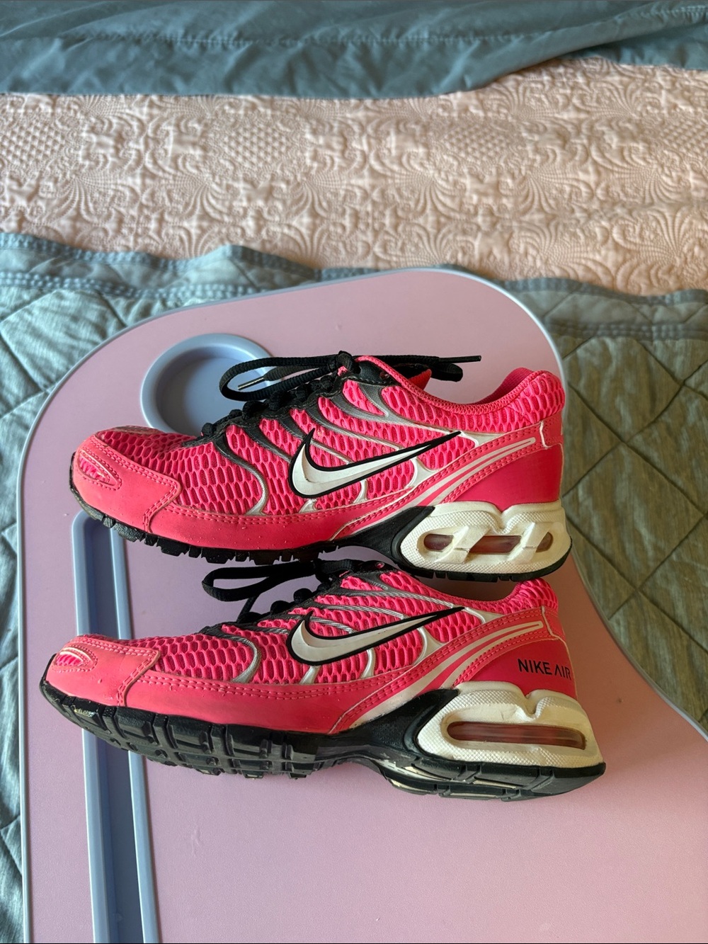 Nike Women’s Hot Pink and Black Running Sneakers